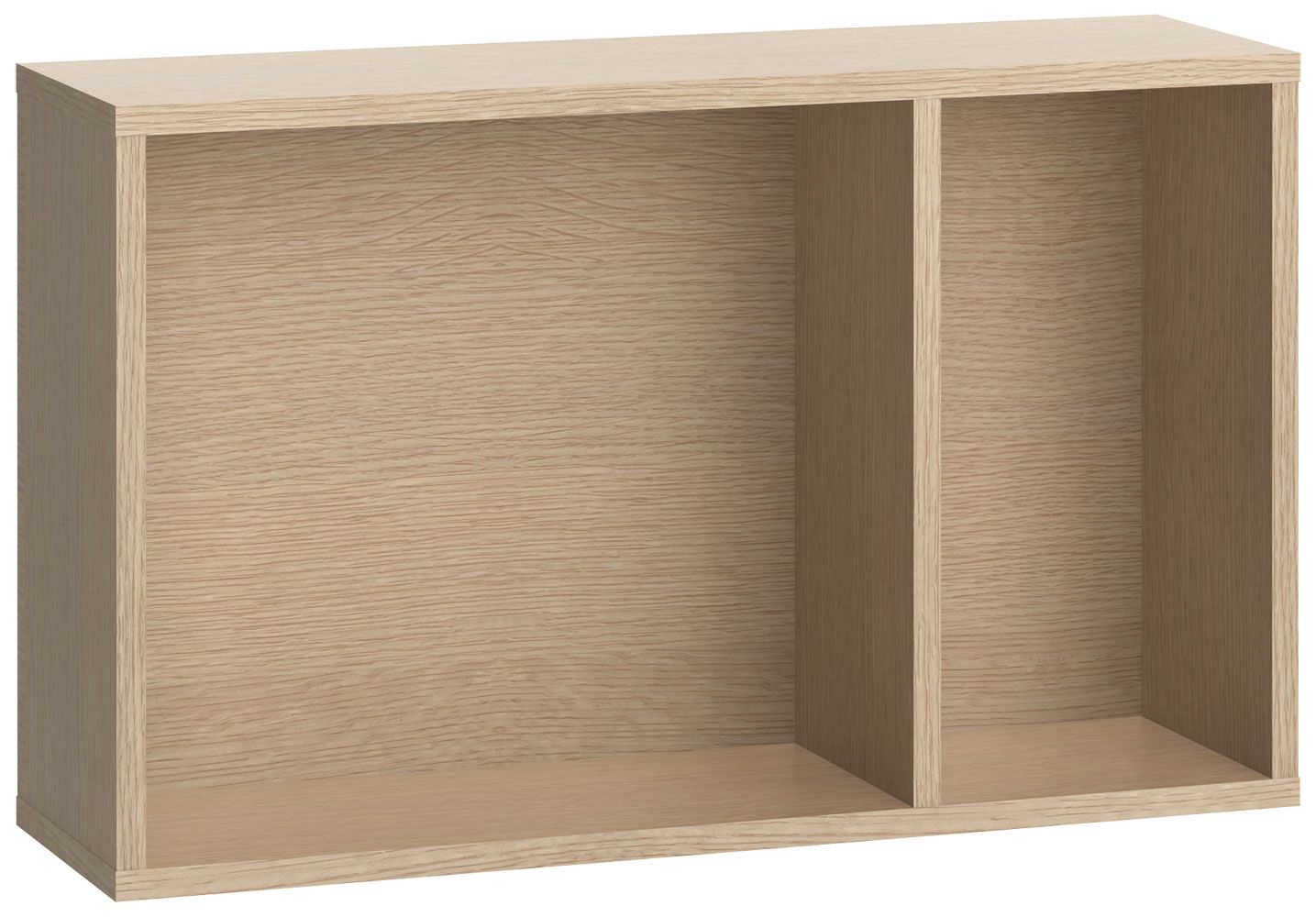 Aufbewahrungsbox für Bett Minnea, Farbe: Eiche - Abmessungen: 51 x 32 x 15 cm (H x B x T)