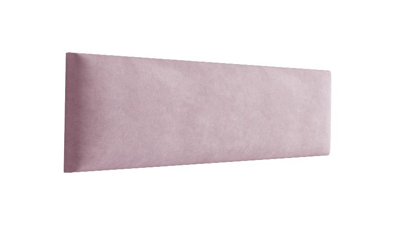 Polsterpaneele, 10er Set, Farbe: Rosa, Bezug: Velour, Maße: 60 x 15 cm