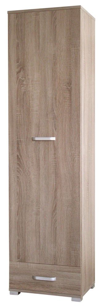 Schrank Kikori 15, Farbe: Sonoma Eiche - Abmessungen: 190 x 50 x 40 cm (H x B x T)