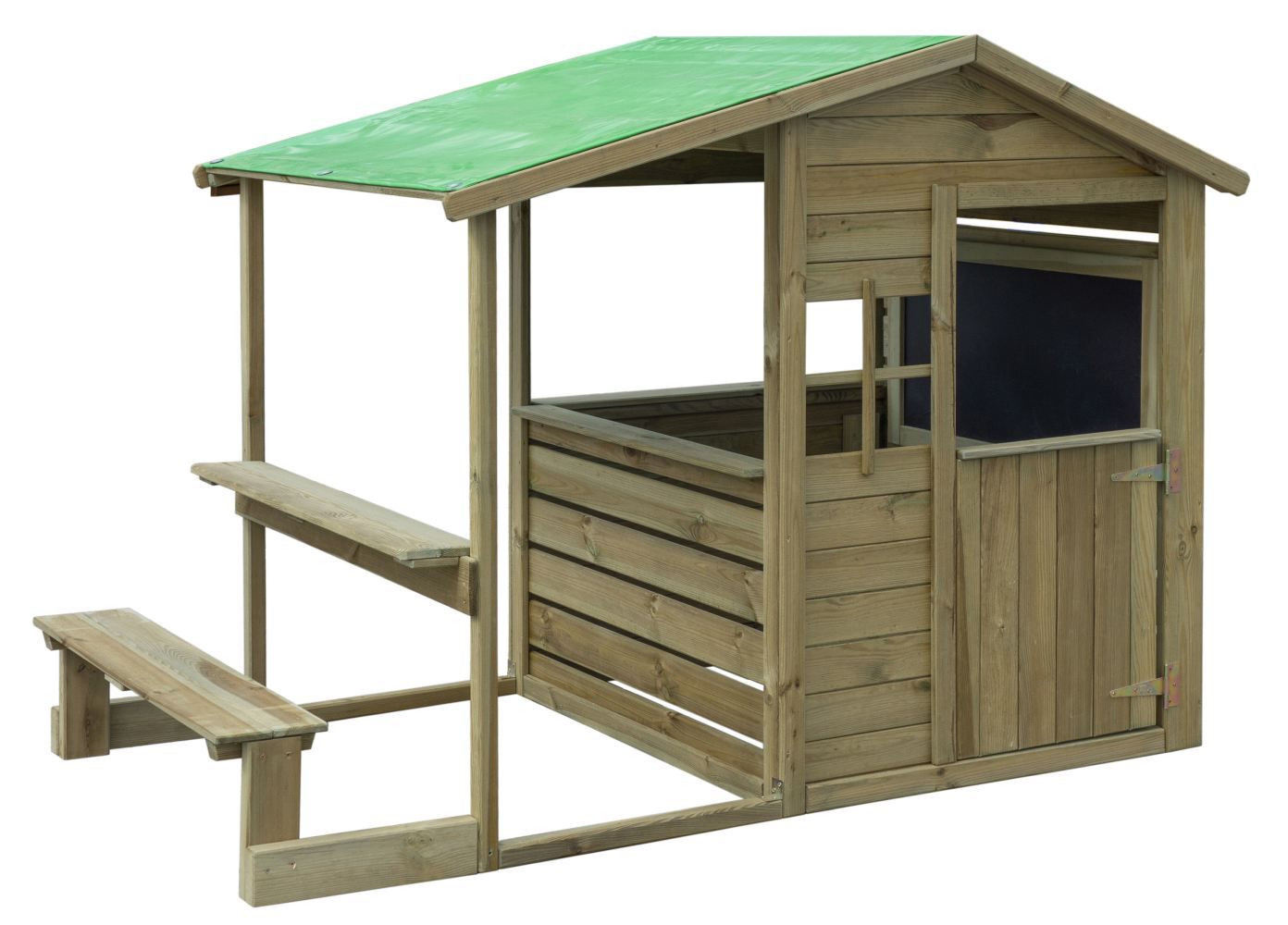 Kinderspielhaus S16 - Abmessungen: 182 x 100 cm (B x T)