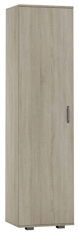 Schrank Ciomas 06, Farbe: Sonoma Eiche - Abmessungen: 190 x 50 x 40 cm (H x B x T)