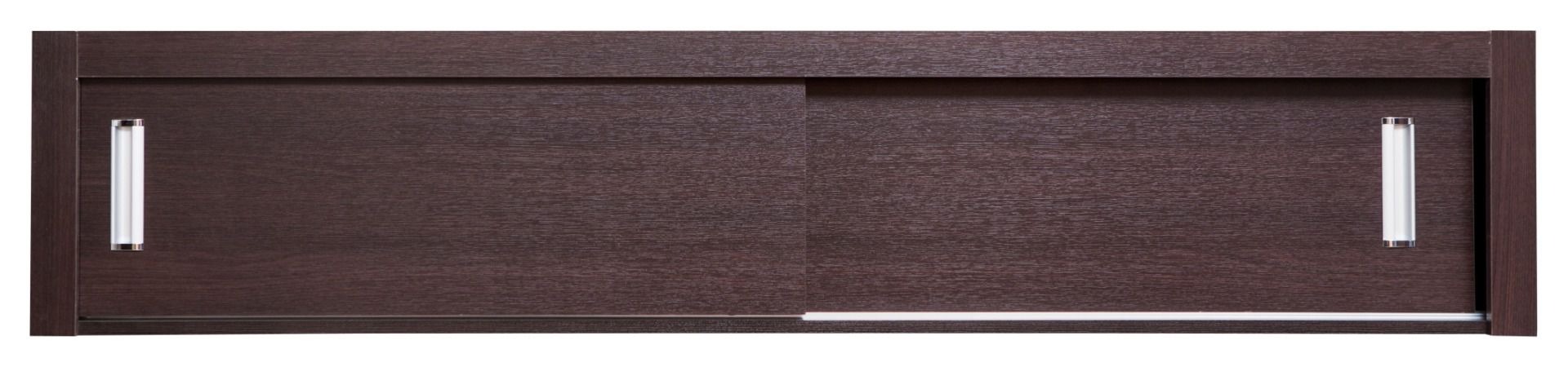 Aufsatz für Schiebetürenschrank / Kleiderschrank Sepatan 06, Farbe: Wenge - Abmessungen: 40 x 200 x 60 cm (H x B x T)