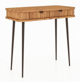 Schminktisch Rolleston 22 Kernbuche massiv geölt - Abmessungen: 84 x 90 x 46 cm (H x B x T)