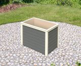 Hochbeet 0 aus nordischer Fichte, Farbe: Terragrau, Abmessung: 980 x 650 x 640 cm (B x T x H)