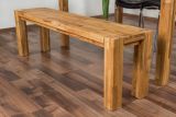 Bank Wooden Nature 133 Eiche massiv - 140 x 33 cm (L x B)