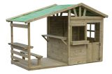 Kinderspielhaus S12 - Abmessungen: 240 x 120 cm (B x T)