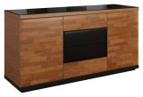 Sideboard Walnuss schwarz