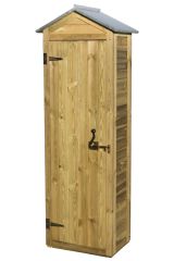 Gartenschrank / Geräteschrank - Abmessungen: 63 x 43 x 181 cm (L x B x H)