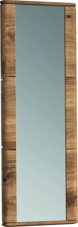 Spiegel Lencois 05, Farbe: Natur, Eiche massiv – 117 x 41 x 4 (H x B x T)